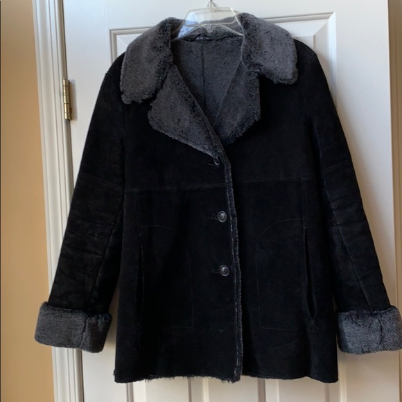 J.percy For Marvin Richards Suede Coat - Picture 1 of 7